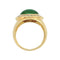 Bague 56 Bague Hammerman Brothers, émeraude, diamants. 58 Facettes 31430