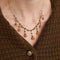 Collier Collier Roses de corail 58 Facettes