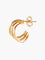 Boucles d'oreilles Or Jaune BOUCLES D'OREILLES "DEMI-CREOLES" OR 58 Facettes BO/220029
