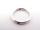 Bague 53 bague POMELLATO alliance lucciole 6 saphirs bleus t53 or blanc 58 Facettes 244394