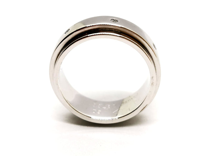 Bague 52 Piaget Bague Alliance Possession Or blanc Diamant 58 Facettes 1292361CN