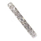 Bague 57 Alliance en or blanc, diamants 58 Facettes 12196-0004