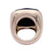 Bague 52 Bague Pomellato "Victoria", or rose, jais. 58 Facettes 33461