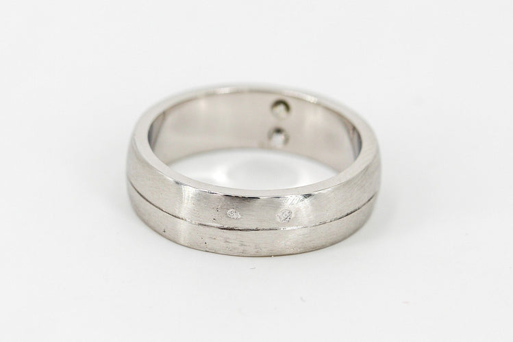 Bague 65 Bague Platine Diamant 58 Facettes 05123CD