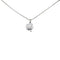 Collier Collier et pendentif Dodo "Trèfle" en or blanc et diamants. 58 Facettes 31734