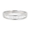 Bague 55 Bague Alliance Or blanc Diamant 58 Facettes 3311
