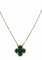 Collier Collier VAN CLEEF & ARPELS Vintage Alhambra Malachite 58 Facettes 62903-588021