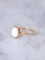 Bague or rose ancienne corail peau d'ange 58 Facettes