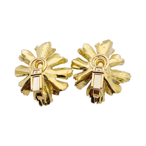 Boucles d'oreilles Boucles d'oreilles Hermès Paris, or jaune. 58 Facettes 33240