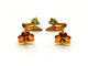 Boucles d'oreilles Boucles d'oreilles Puces Or jaune Emeraude 58 Facettes 1141395CD