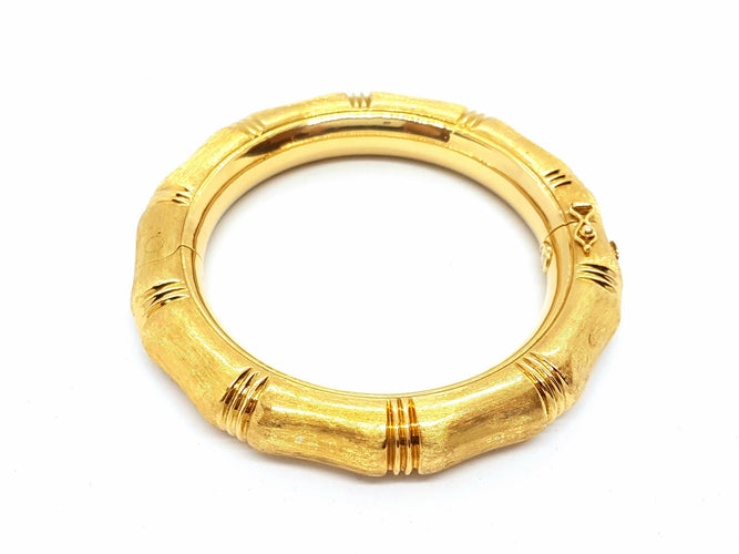 Bracelet Bracelet Jonc Or jaune 58 Facettes 05547CD
