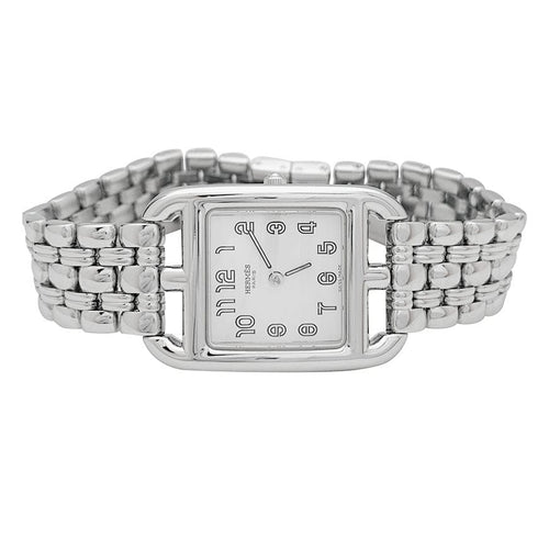Montre Montre Hermès "Cape Cod" en acier. Petit modèle. 58 Facettes 31212
