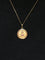 Pendentif AUGIS - Médaille Amour "L'essentielle" grand modèle Or jaune Rubis 58 Facettes J251