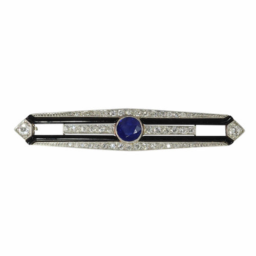 Broche Broche de bar Art Déco des années 1920 : un aperçu du glamour des années folles 58 Facettes 24022-0021