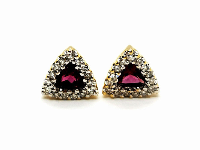Boucles d'oreilles Boucles d'oreilles Or jaune Tourmaline 58 Facettes 1116073CD