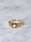 Bague Bague ancienne jonc or rose et diamant 58 Facettes