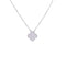 Collier Collier Van Cleef & Arpels, "Vintage Alhambra", en or blanc, nacre. 58 Facettes 32277