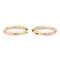 Boucles d'oreilles Boucles d'oreilles Créoles Or jaune 58 Facettes 2623464CN