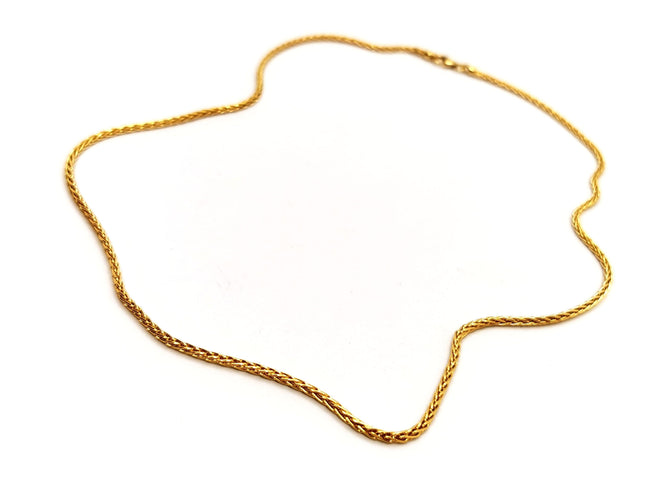 Collier Collier Maille palmier Or jaune 58 Facettes 1720315CN