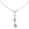 Collier Collier Cartier, "Agnès", or blanc, diamants, perles de culture. 58 Facettes 31183