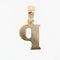Pendentif Breloque Lettre P en or 58 Facettes 12-077B