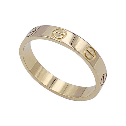 Bague 54 Bague Cartier, Alliance Love, or jaune. 58 Facettes 32463