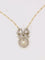 Collier Collier nœud Belle Epoque Or jaune Diamants Perle fine 58 Facettes 1022.5