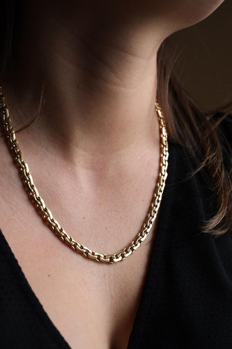 Collier Collier Maille haricot Or jaune 58 Facettes 2277589CN