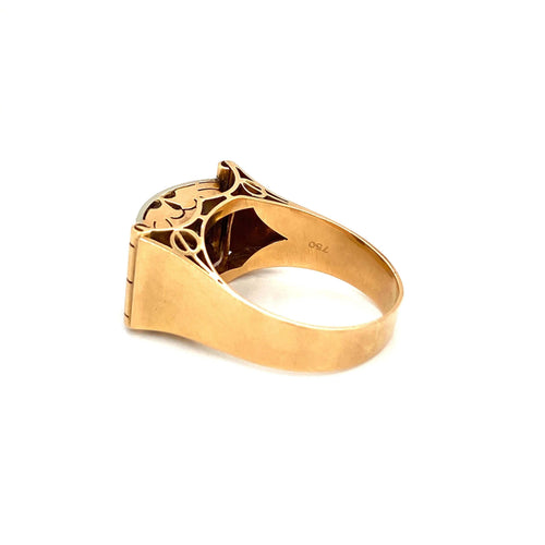 Bague 52 Bague Art Déco Diamant 58 Facettes
