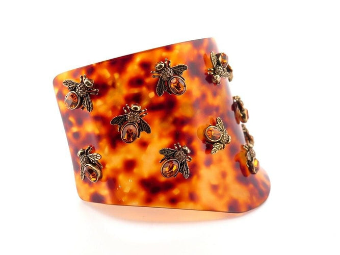 Collier parure ALEXANDER MCQUEEN collier + bracelet abeille 2013 58 Facettes 253521