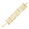 Bracelet Bracelet Fred "Moon Light" en or jaune, diamants. 58 Facettes 31688