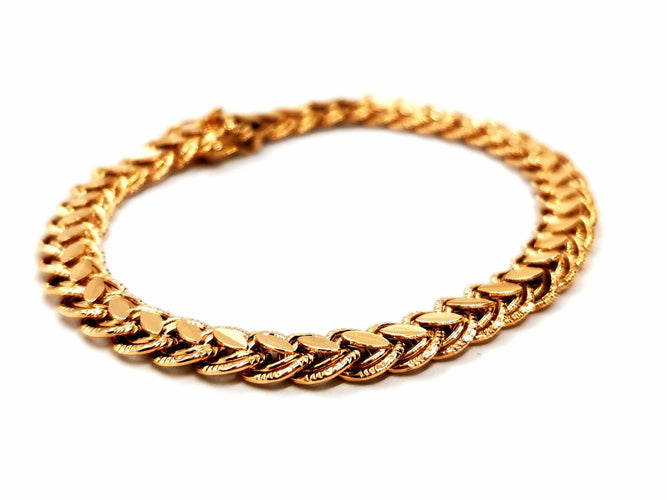 Bracelet Bracelet Maille Or jaune 58 Facettes 1292253CN
