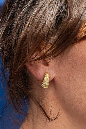 Boucles d'oreilles Boucles d'oreilles Clips Or jaune Diamant 58 Facettes 2666017CN
