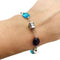 Bracelet Bracelet Bulgari "B.Zero1" en or blanc, améthystes et topazes. 58 Facettes 30874