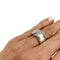 Bague 54 Bague Fred "Ruban" or blanc et diamants. 58 Facettes 30911