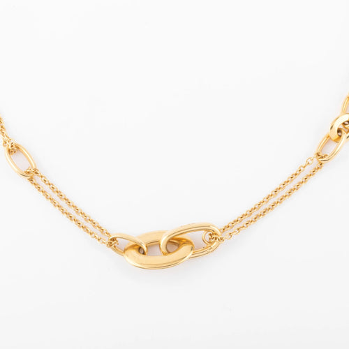 Collier Sautoir or jaune de la maison Pomellato 58 Facettes
