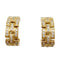 Boucles d'oreilles Boucles d'oreilles Cartier, "Maillon Panthère 3 rangs pavés", or jaune, diamants. 58 Facettes 31002