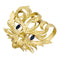 Broche Broche vintage Hermès, "Mistigri", or jaune, saphirs. 58 Facettes 3310