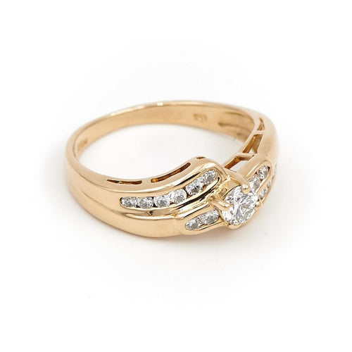 Bague 47 Bague Alliance Or jaune Diamant 58 Facettes 1875609CN