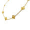 Collier Collier Van Cleef & Arpels, "Vintage Alhambra", or jaune. 58 Facettes 32864
