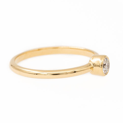 Bague 54 Bague Solitaire Or jaune Diamant 58 Facettes 2259617CN