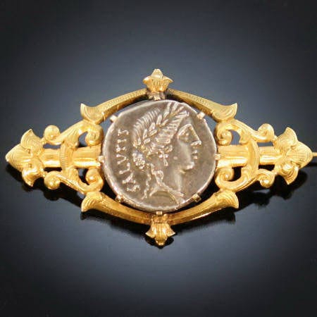 Broche Broche en argent 58 Facettes 01198-2660