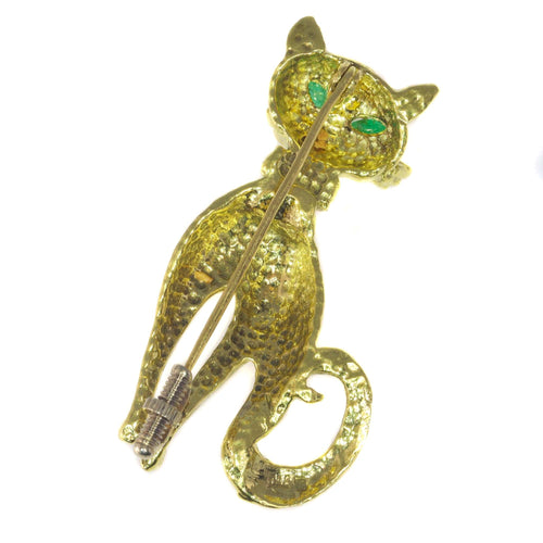 Broche Broche diamant & émeraude 58 Facettes 21361-0222