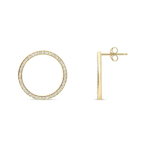 Boucles d'oreilles Boucles d'oreilles JOIKKA Amber en Or Jaune 750/1000 58 Facettes 60196-55817