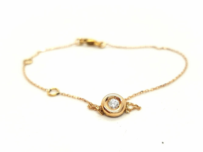 Bracelet Bracelet Or rose Diamant 58 Facettes 579017RV