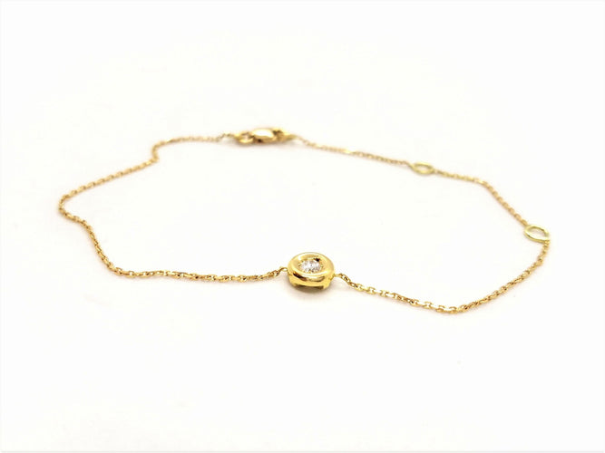 Bracelet Bracelet Or jaune Diamant 58 Facettes 579024RV