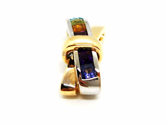 Pendentif Guy Laroche Pendentif Or blanc Améthyste 58 Facettes 1597788CN