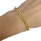 Bracelet Bracelet or jaune maille forçat allongée. 58 Facettes 31120