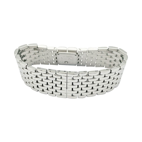 Montre Montre Cartier "Panthère ruban" en acier et nacre. 58 Facettes 31836