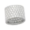 Bague 51 Bague bandeau en or blanc et diamants. 58 Facettes 31346